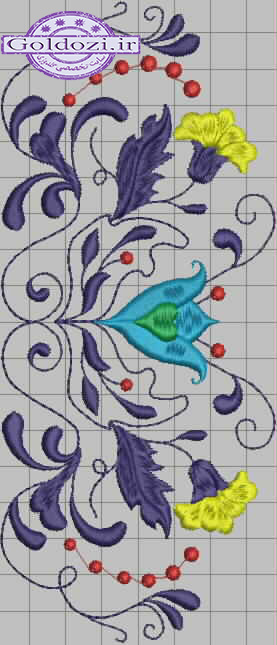 گلدوزی شماره 62