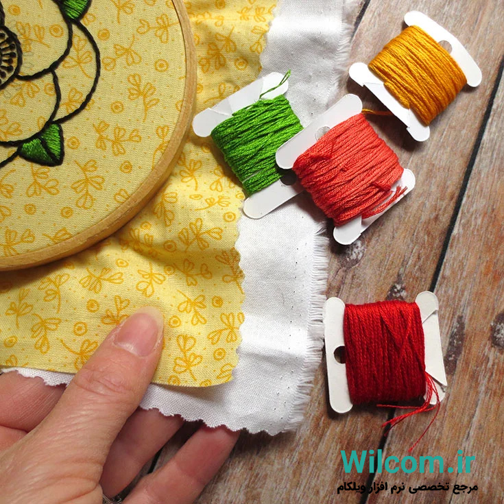 بهترین پارچه برای گلدوزی کامپیوتری و دستی ؛ راهنمای کامل انتخاب پارچه مناسب