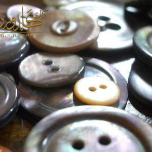 دکمه های مادر مروارید از کرانه های رودخانه می سی سی پی