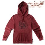 زیبایی ماندگار گلدوزی روی هودی با طرح خاص