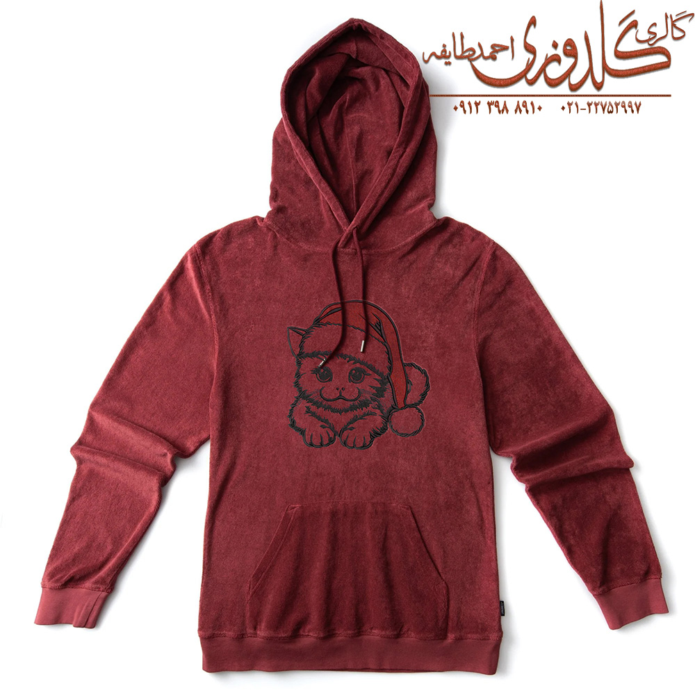 زیبایی ماندگار گلدوزی روی هودی با طرح خاص