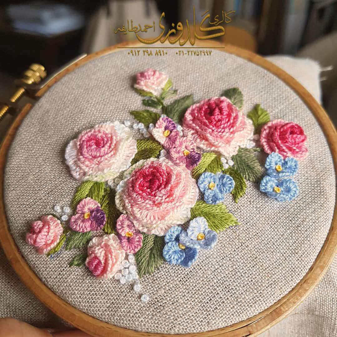 گلدوزی برزیلی چیست ؟ آموزش کامل ، ابزار لازم و نکات مهم برای زیباسازی پارچه